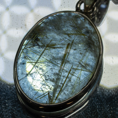 Rutile in Quartz Necklace #1