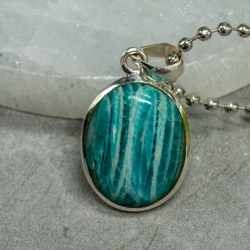 Russian Amazonite Necklace #3