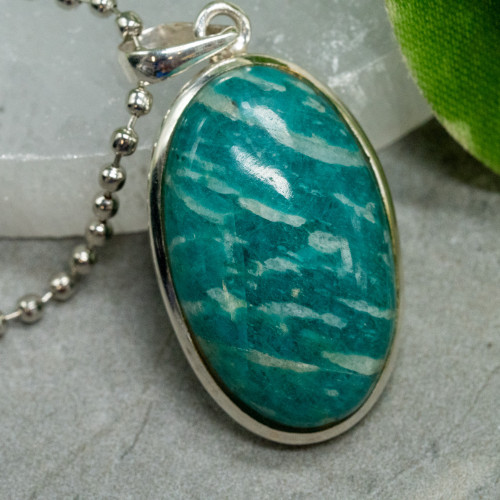 Russian Amazonite Necklace #1
