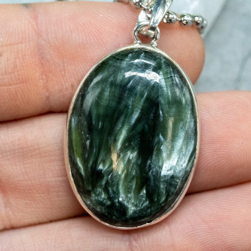 Seraphinite Necklace #2