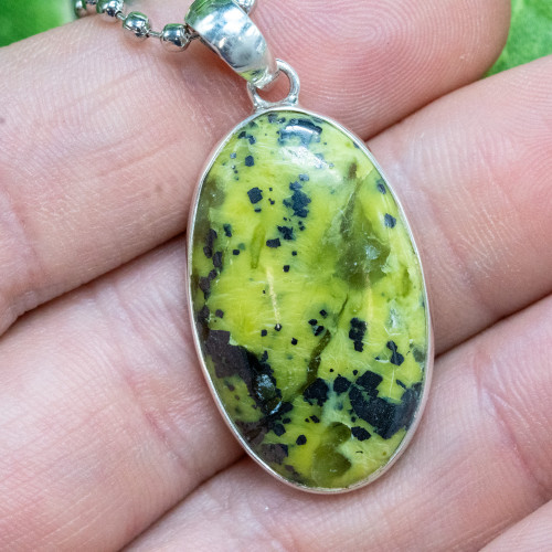 Lizardite Necklace #1