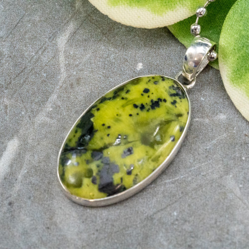 Lizardite Necklace #1