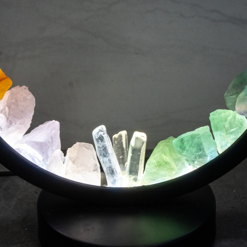Multi Crystal Portal Lamp