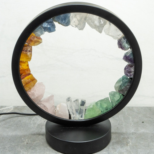 Multi Crystal Portal Lamp
