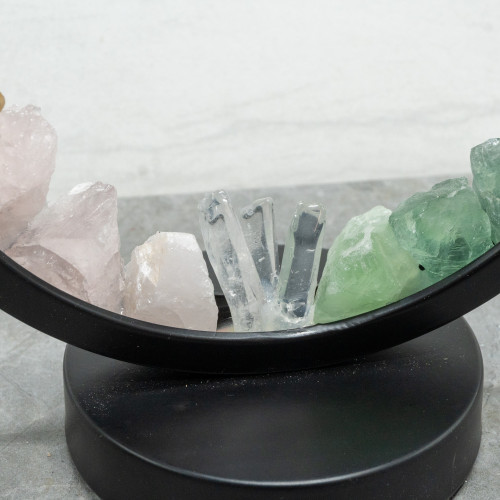 Multi Crystal Portal Lamp