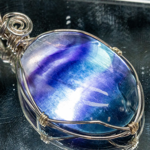 Rainbow Fluorite Necklace #4