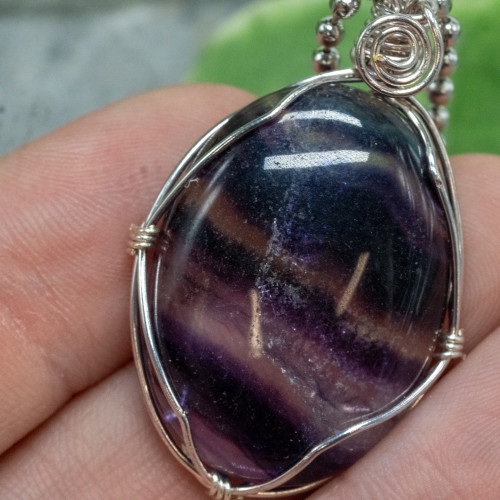 Rainbow Fluorite Necklace #3