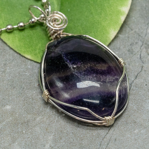 Rainbow Fluorite Necklace #3