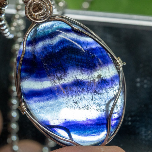 Rainbow Fluorite Necklace #3