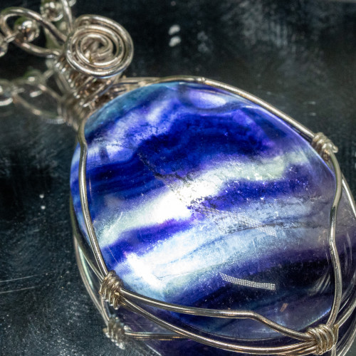 Rainbow Fluorite Necklace #3