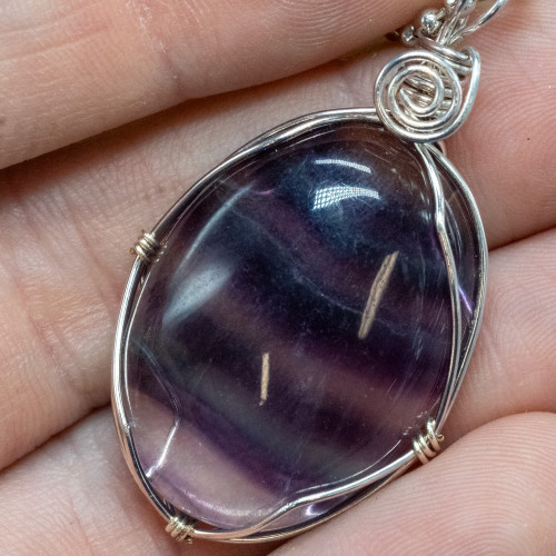 Rainbow Fluorite Necklace #2