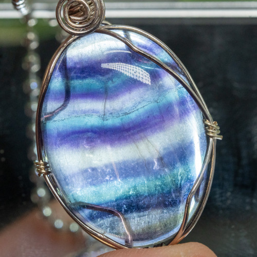 Rainbow Fluorite Necklace #2