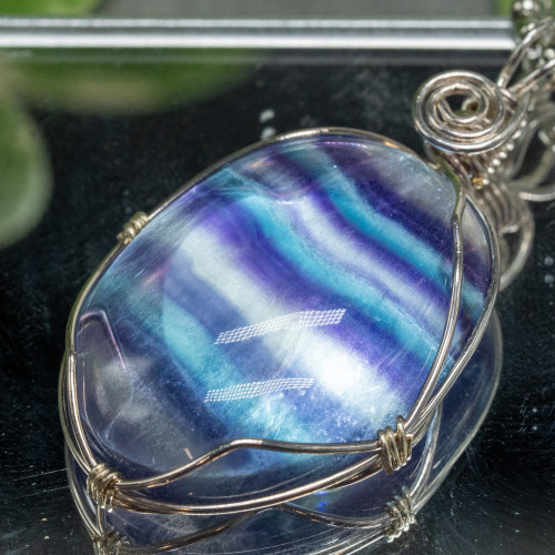 Rainbow Fluorite Necklace #2