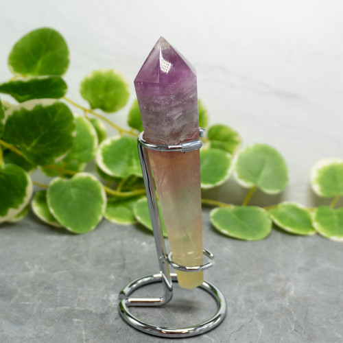 Rainbow Fluorite Mounted Point #5