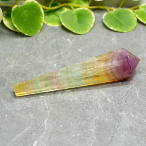 Rainbow Fluorite Mounted Point #4
