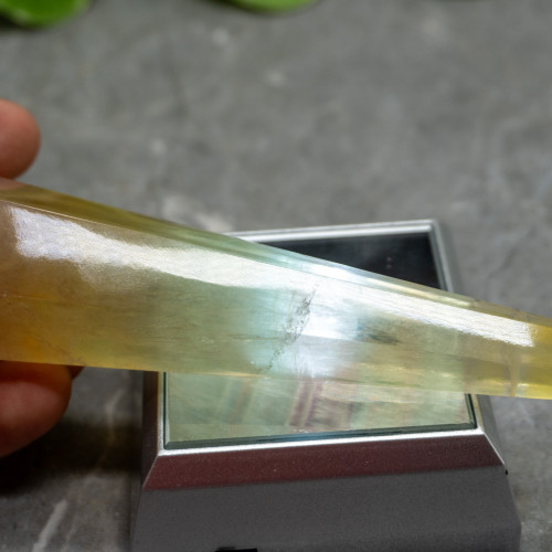 Rainbow Fluorite Mounted Point #4