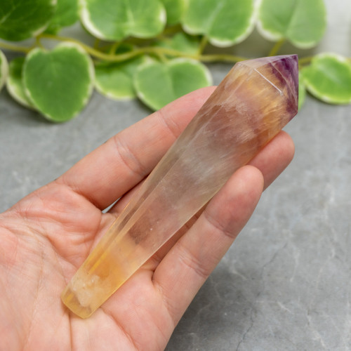 Rainbow Fluorite Mounted Point #2