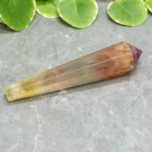 Rainbow Fluorite Mounted Point #2