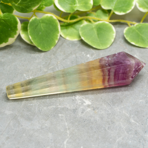 Rainbow Fluorite Mounted Point #1
