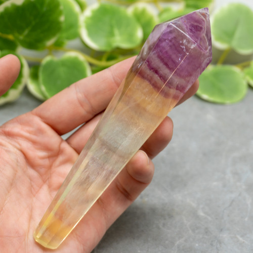 Rainbow Fluorite Mounted Point #1