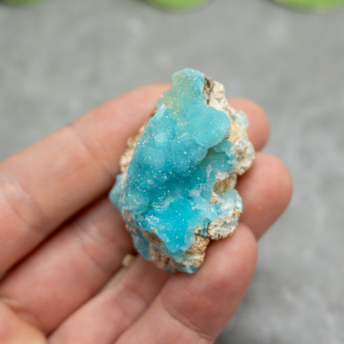 Blue Hemimorphite #13