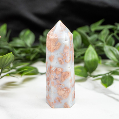 Cotton Candy Agate Tower #2