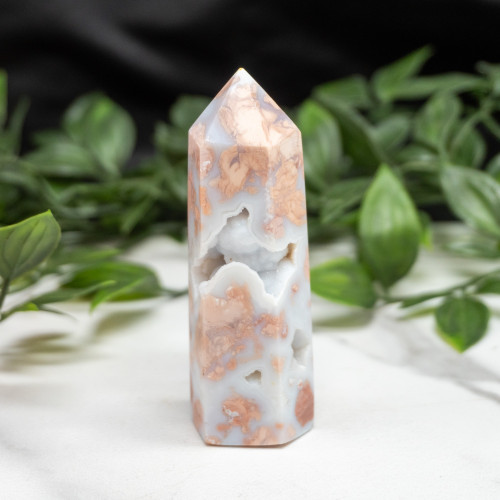 Cotton Candy Agate Tower #2