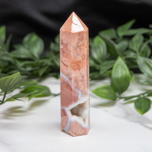 Cotton Candy Agate Tower #1