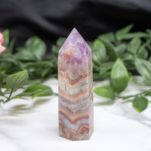 Crazy Lace Amethyst Tower #8