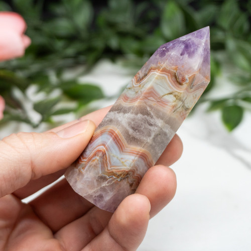 Crazy Lace Amethyst Tower #8