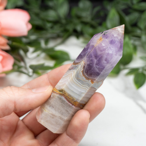 Crazy Lace Amethyst Tower #6