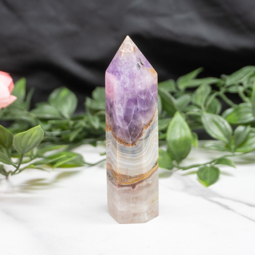 Crazy Lace Amethyst Tower #6