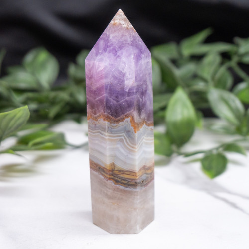 Crazy Lace Amethyst Tower #6