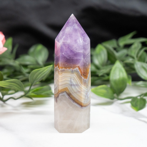 Crazy Lace Amethyst Tower #5