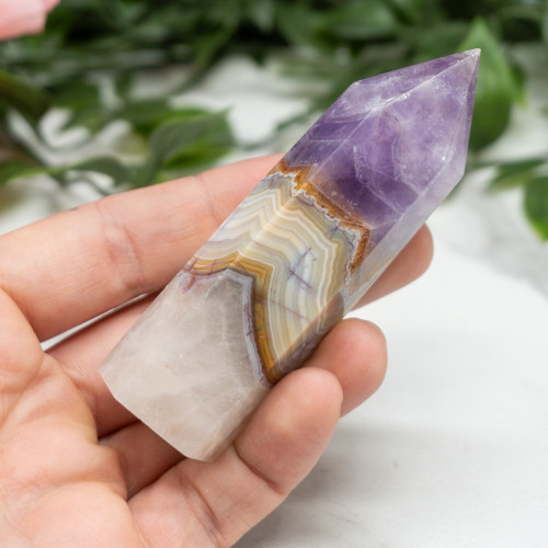 Crazy Lace Amethyst Tower #5