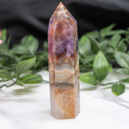 Crazy Lace Amethyst Tower #4