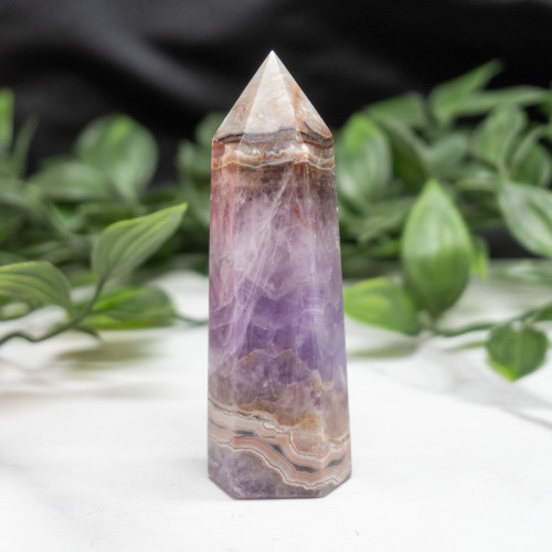Crazy Lace Amethyst Tower #3