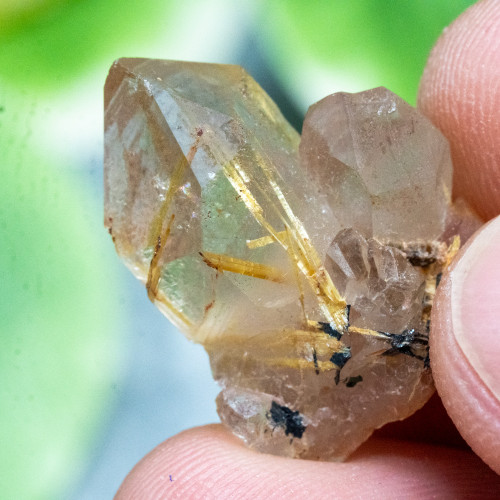 Rutile in Quartz #3