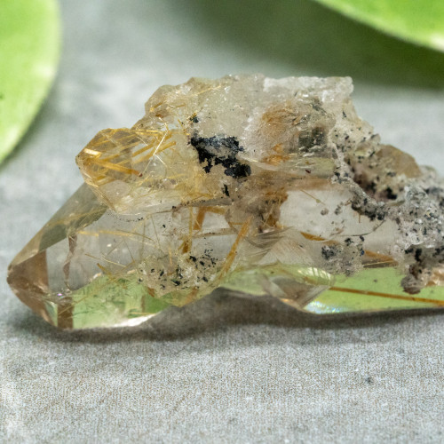 Rutile in Quartz #1