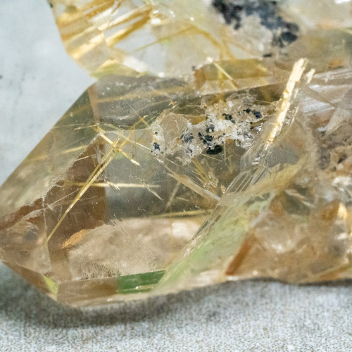Rutile in Quartz #1