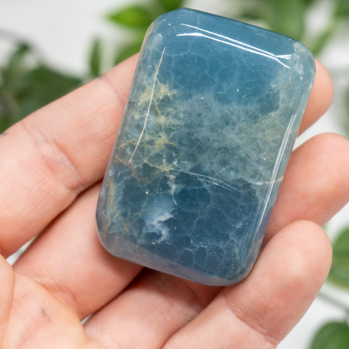 Blue Onyx Palmstone #7