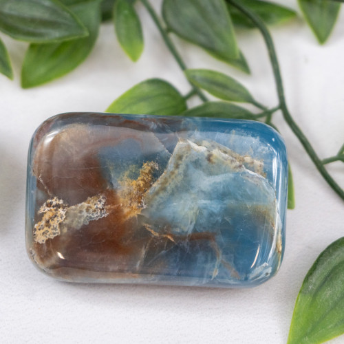 Blue Onyx Palmstone #6
