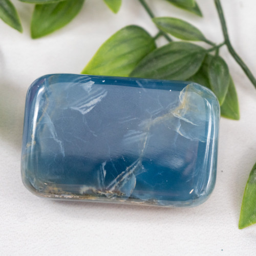 Blue Onyx Palmstone #6