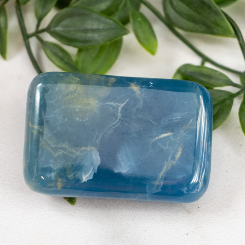 Blue Onyx Palmstone #3