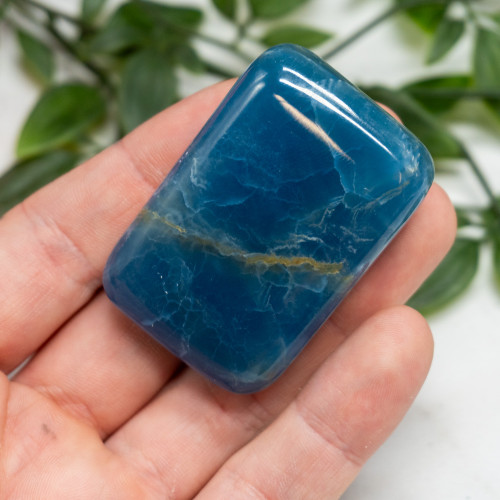 Blue Onyx Palmstone #3