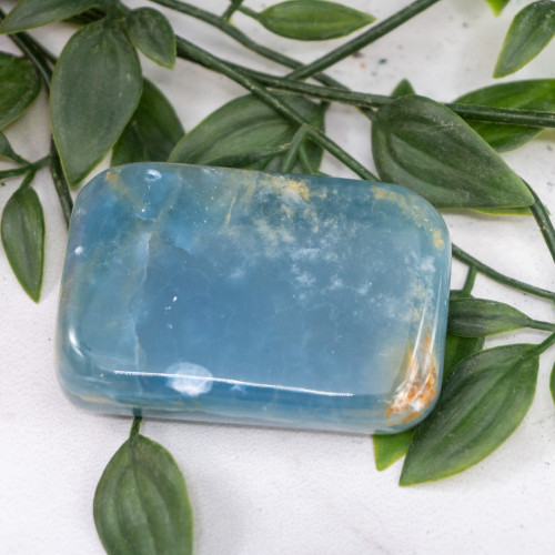 Blue Onyx Palmstone #2