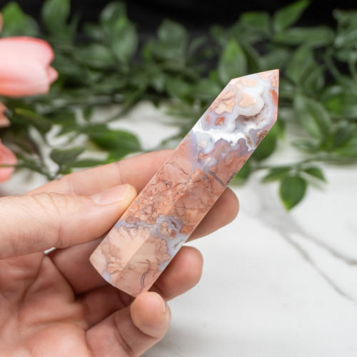 Cotton Candy Agate Tower #10