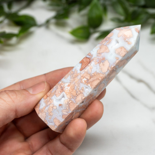 Cotton Candy Agate Tower #9