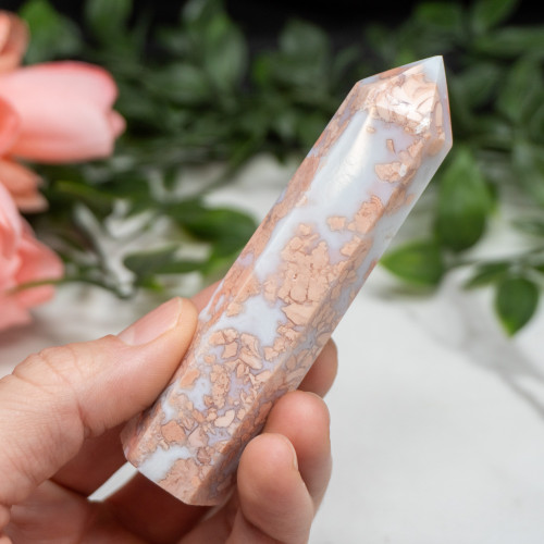 Cotton Candy Agate Tower #7