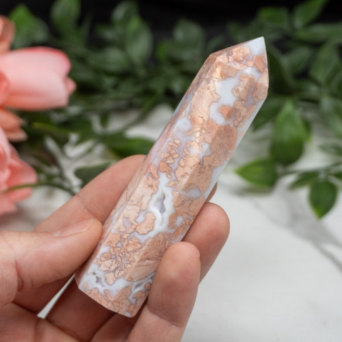 Cotton Candy Agate Tower #7